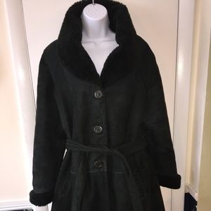 Shearling coat